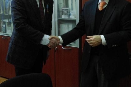 Встреча Посла Бойко Коцева с проректором МАрхИ